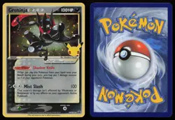 Greninja Star SWSH144 Holo Promo Sword & Shield Promo Pokemon NM - Image 3