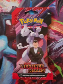 LOT of 10 Pokemon Destined Rivals Sleeved Booster Pack Factory Sealed - Image 2