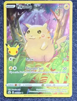 Pokemon Pikachu Celebrations 005/025 Holo Rare Full Art - Near Mint - Image 1