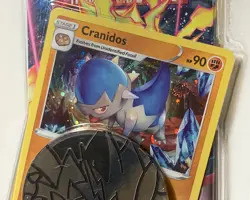 Basculin 273 & Cranidos 274 Blister Promo HOLO SWIRL Pokemon TCG: Silver Tempest - Image 5