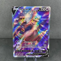 Mewtwo V SWSH229 SWSD Sword & Shield Promo Holo Pokemon NM - Image 1
