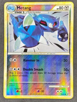 Pokemon Metang Reverse Holo 30/90 UD Undaunted LP - Image 1