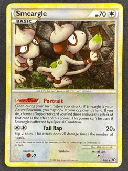 Pokemon Smeargle 8/90 UD Undaunted LP/NM - Image 1