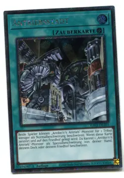 Yu-Gi-Oh! Antriebsstadt Platinum Secret Rare RA03-DE203 - Image 1