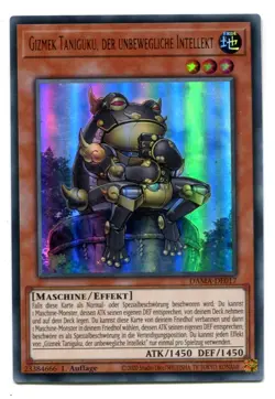 Yu-Gi-Oh! Gizmek Taniguku der Unbewegliche Intellekt Ultra RAre DAMA-DE017 - Image 1