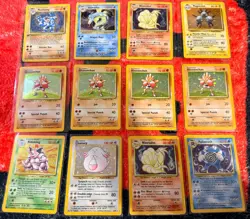 Pokemon TCG - Base Set Holo Bundle - Vintage WOTC Unlimited - MP Good condition - Image 1