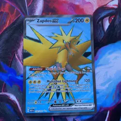 Pokemon 151 Zapdos Ex Full Art 192/165 Near Mint - Image 1