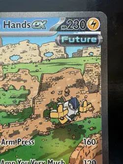 Pokemon Iron Hands ex 248/182 Holo Special Illustration Rare Paradox Rift (NM) - Image 3