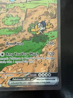 Pokemon Iron Hands ex 248/182 Holo Special Illustration Rare Paradox Rift (NM) - Image 5