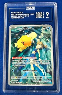 Misty's Psyduck Pokemon Destined Rivals IR 193/182 TAG 9 - Image 1