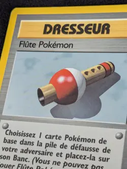 Carte Pokemon Flute pokemon 86/102 Edition 1 Set de Base wizards Francais VF - Image 3