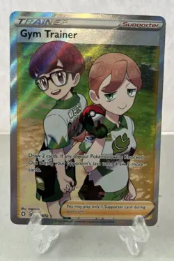 Pokemon TCG Gym Trainer Shining Fates 068/072 Holo Ultra Rare Full Art Mint / NM - Image 1