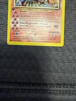 Ho-Oh Neo Revelation 1st Edition Holo German Pokemon 7/64 DMG - read description - Image 5