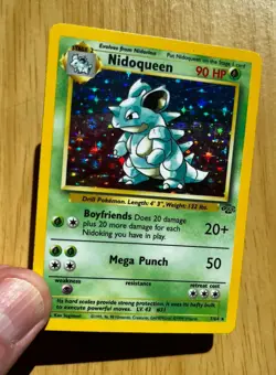 Pokemon TCG NIDOQUEEN 7/64 HoloFoil. Jungle set. NM/EX Condition. Free shipping - Image 3