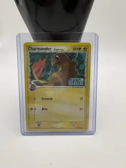 Pokemon TCG CHARMANDER 49/100 REVERSE HOLOFOIL. EX Crystal Guardians Stamped HP - Image 5