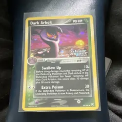 Nintendo 2004 Pokemon TCG Team Rocket Returns Dark Arbok 29/109 Rare 90 HP - Image 1