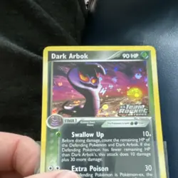 Nintendo 2004 Pokemon TCG Team Rocket Returns Dark Arbok 29/109 Rare 90 HP - Image 4