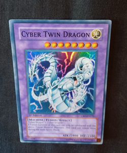 Yu-Gi-Oh - Cyber Twin Dragon- CRV-EN035 - 1st Edition - Super Rare - VLP - Image 3