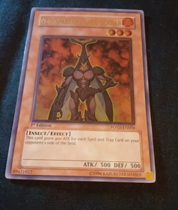 Yu-Gi-Oh Neo Spacian Flare Scarab POTD-EN004 - 1st Edition - Ultimate Rare - NM - Image 2