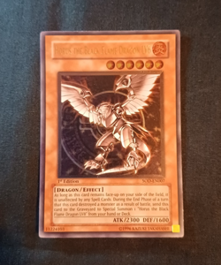Yu-Gi-Oh - Horus the Black Flame Dragon LV6 - 1st edition - Ultimate Rare - Mint - Image 1