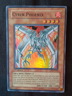 Yu-Gi-Oh - Cyber Phoenix - EOJ-EN009 - Super Rare - 1st Edition - NM - Image 1