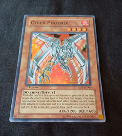 Yu-Gi-Oh - Cyber Phoenix - EOJ-EN009 - Super Rare - 1st Edition - NM - Image 2