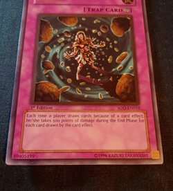 Yu-Gi-Oh - Greed - SOD-EN055 - 1st Edition - Ultimate Rare - NM - Image 3