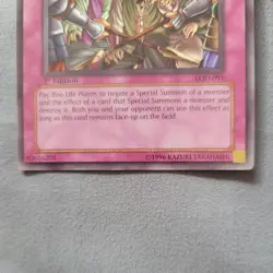 Yugioh Royal Oppression LOD-091 - 1st Edition Rare - Never Played NM/M - Image 4