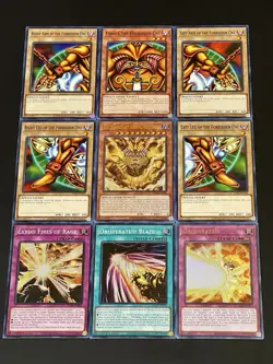 Exodia Full 5 Piece Set + Incarnate + Obliterate!!! + Blaze + Rage | YuGiOh! - Image 1