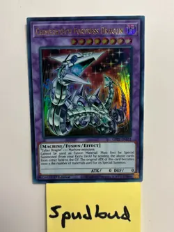 Chimeratech Fortress Dragon Ultra Rare GFP2-EN123 NM 1st Ed Yu-Gi-Oh! - Image 1