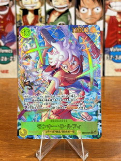 Monkey.D.Luffy EB04-061 SEC EGGHEAD CRISIS EB04 ONE PIECE Card Japanese 2026 NM - Image 1