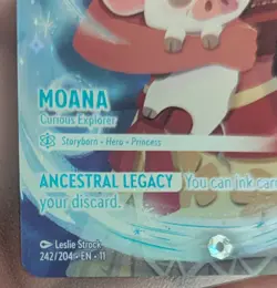 Disney Lorcana - Iconic Moana - Curious Explorer - Image 3