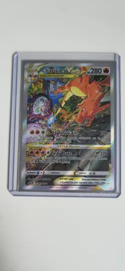 Pokemon TCG Charizard VSTAR SWSH262 Black Star Promo Card NM/M Condition - Image 1