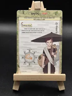 Naruto Kayou English Series 2 Card - Gaara - NRSA02-UR-012L3 - Image 2