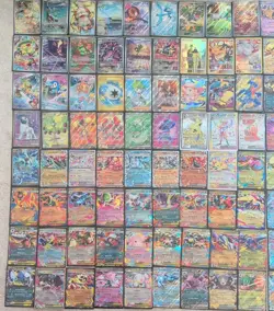 Pokemon Holo Card Lot 131 Cards Pikachu Charizard Mewtwo Lucario Garchomp ETC... - Image 1