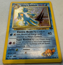 Misty's Golduck 12/132 Gym Challenge 2000 Holo Rare WOTC Pokemon Card TCG - Image 1