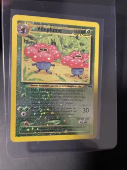 Pokemon Vileplume TCG Holo Card 17/18 Southern Islands DOUBLE SWIRL - Image 1