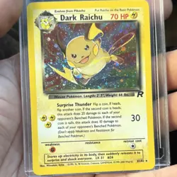 Pokemon Dark Raichu 83/82 Team Rocket Secret Rare Holo Unlimited Card - Image 4