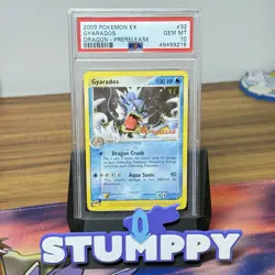 PSA 10 GYARADOS 32/97 | Pre Release EX Dragon Graded Pokemon Card - Image 1