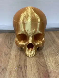 Skull Deck Box - Holds 100 Sleeved Cards - Perfect For MTG YUGIOH POKEMON - Image 3