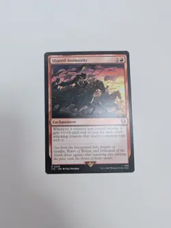 MTG - Shared Animosity - Commander: Lord of The Rings NM/M Condition - Image 1