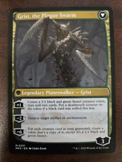 Grist, Voracious Larva NM Modern Horizons 3 MTG FREE SHIPPING - Image 2