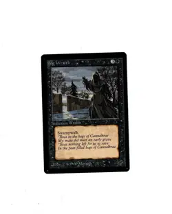 Magic the Gathering BOG WRAITH Beta MTG - Image 1
