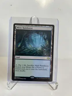 Misty Rainforest - Modern Horizons 2 (MH2) - English #250 - Excellent - Image 1