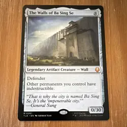 Avatar The Last Airbender The Walls of Ba Sing Se Legendary Creature MTG 0261 A… - Image 1