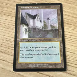 Tolarian Academy (Urza's Saga - USG) Vintage MTG - Light Play - Image 1