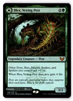 Blex, Vexing Pest 148 Strixhaven: School of Mages Foil LP - Image 1