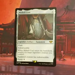 Wizards Magic Mithril Coat Legendary Artifact Equipment LotR Rare Regular Engli… - Image 1