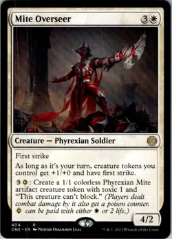 Magic | ONE | Mite Overseer | 404 | Normal | NM - Image 1