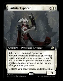 Darksteel Splicer (Extended Art) 100 R Commander: March of the Machine - Image 1